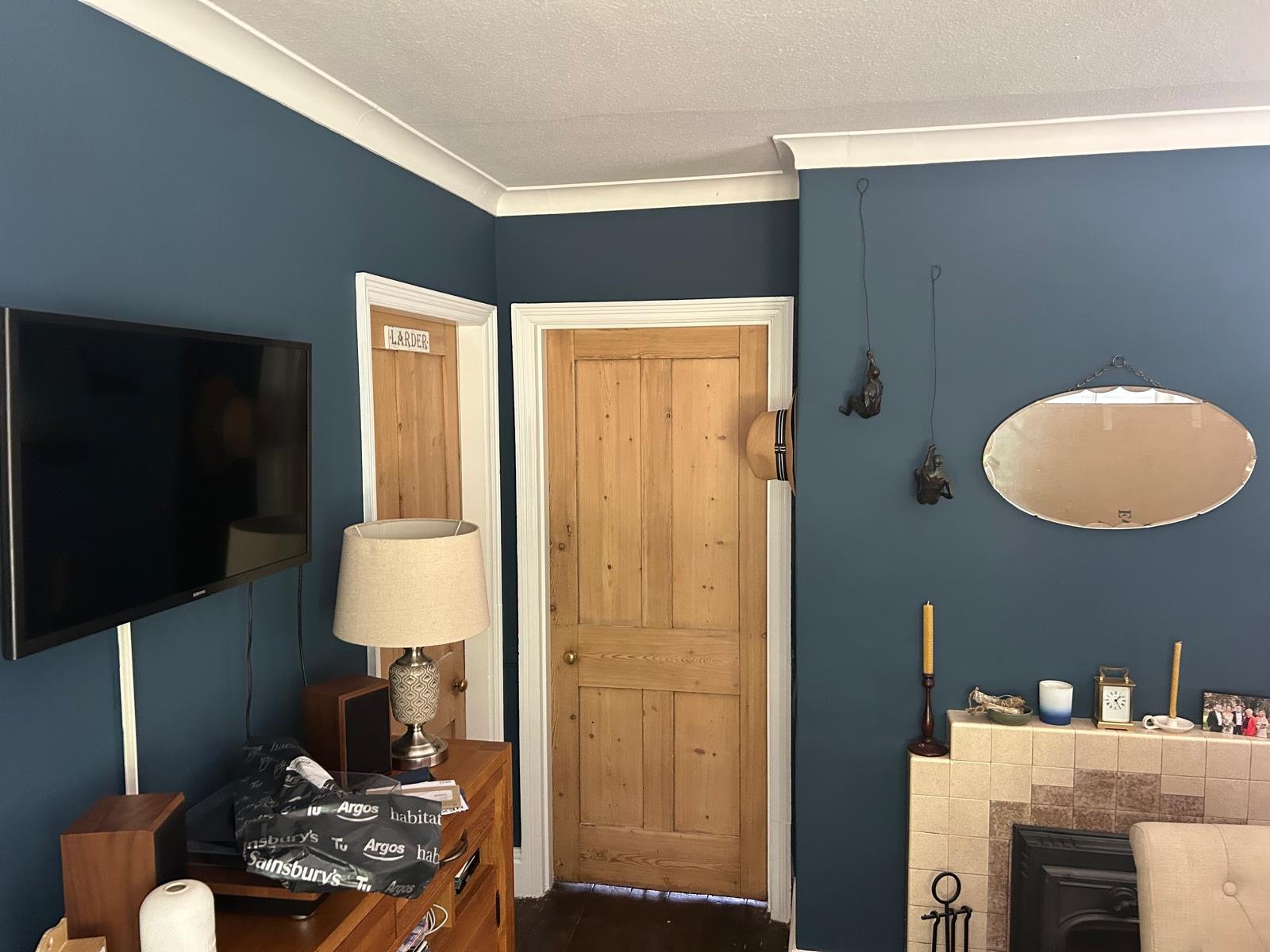 Interior painting project