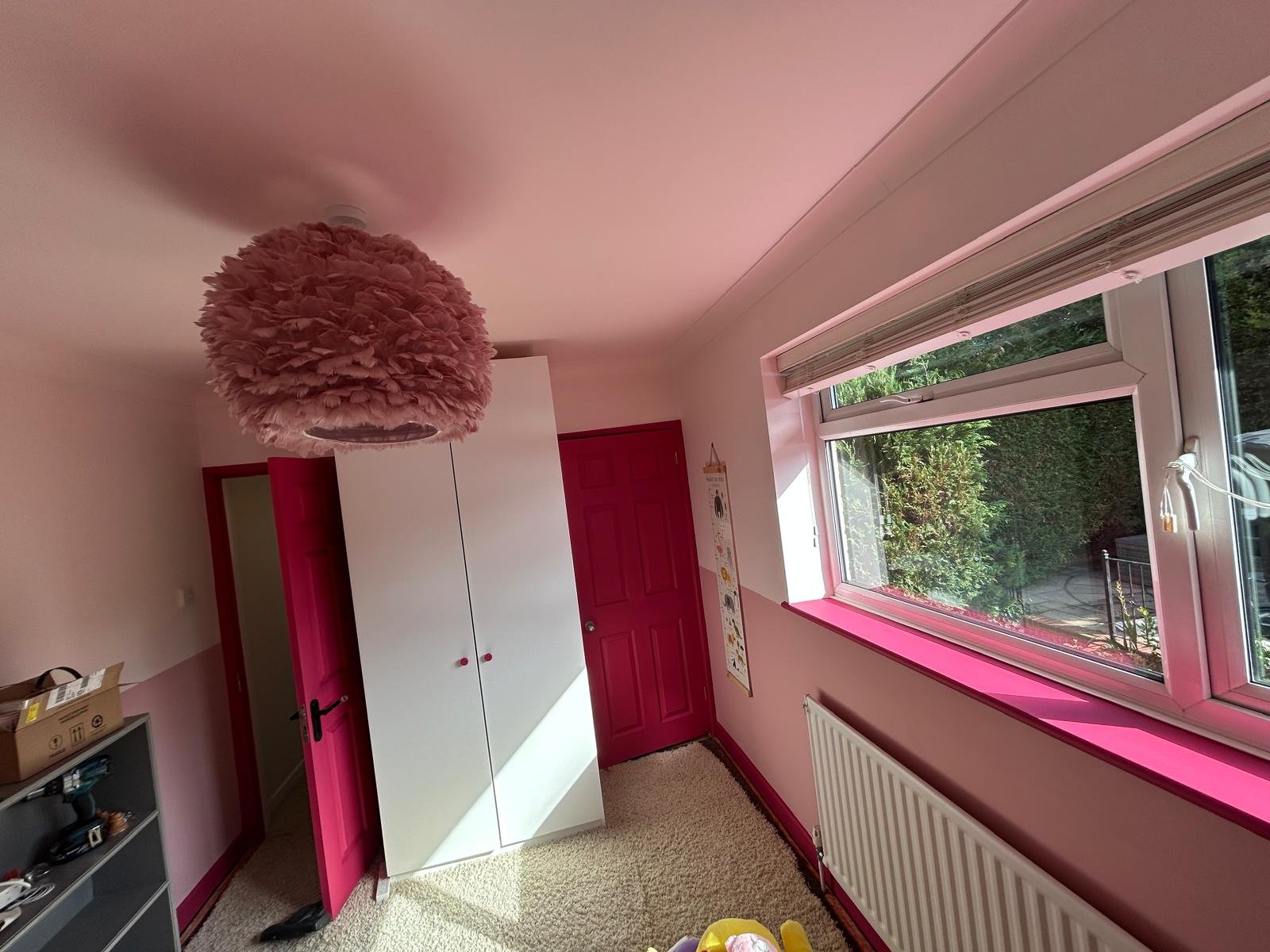 Interior painting project