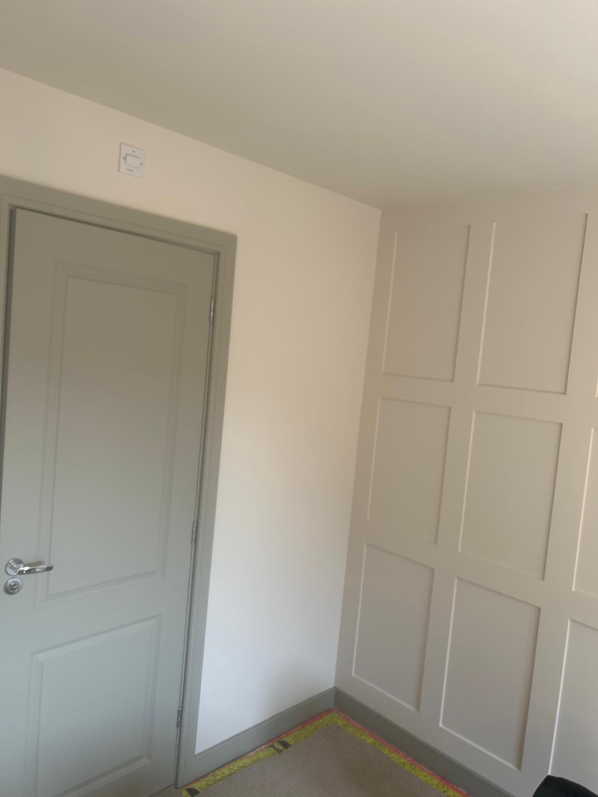 Interior painting project
