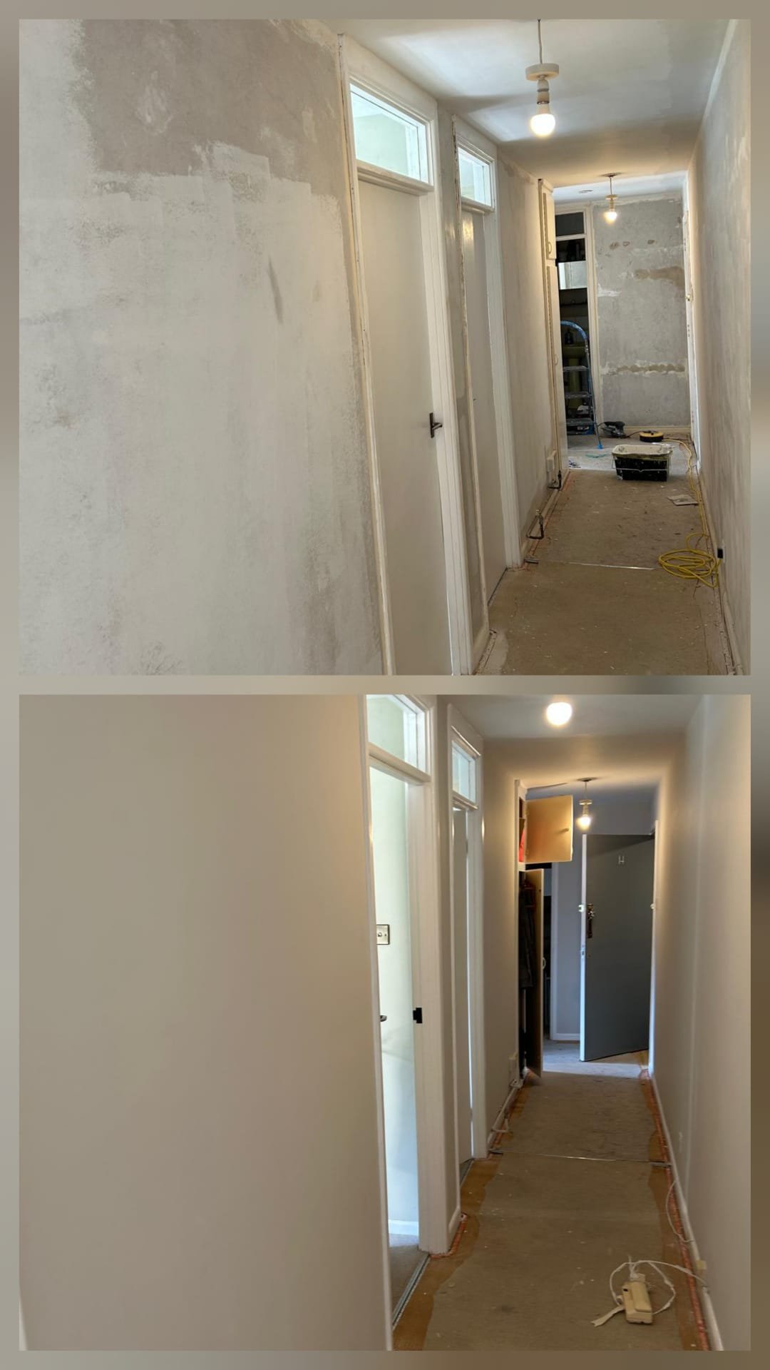 Interior painting project